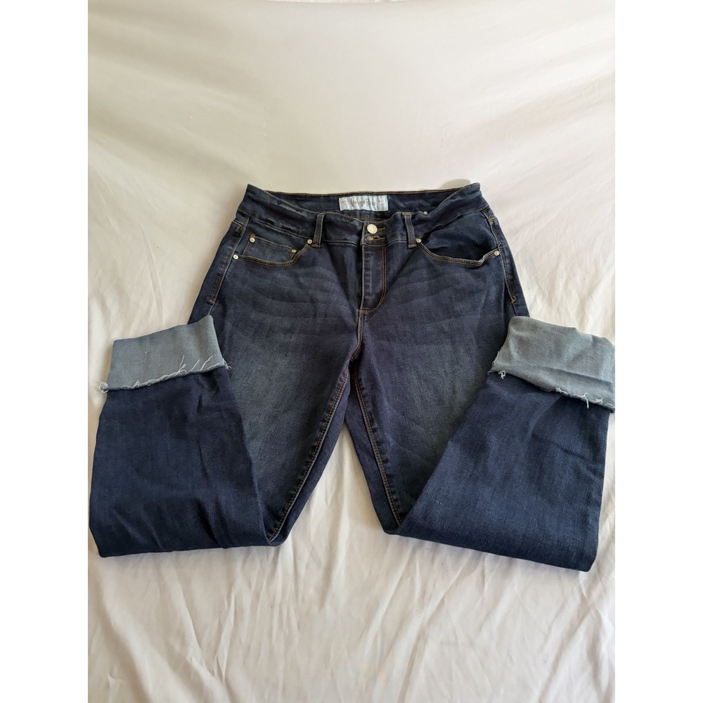 Indigo Rein Jeans Size 15 (32x27)  Roll Up Capri
